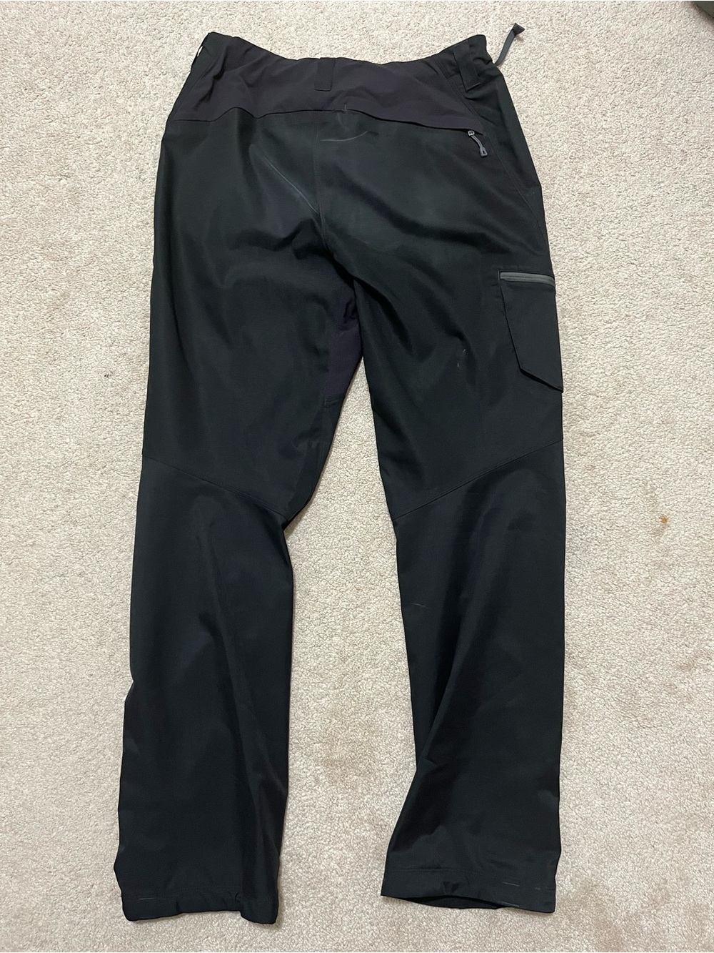 Patagonia Simul Alpine Pants Men’s Size 30 Black Soft Shell Hiking Climbing - Picture 3 of 4